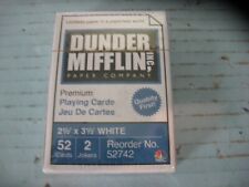 The Office TV Series  Dunder Mifflin Inc. Playing Cards - Unopened picture