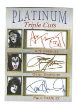 Kiss Ace Frehley Gene Simmons Paul Stanley Platinum Triple Cuts Limited to 1,000 picture