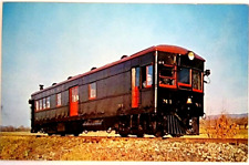 East Broad Top Railroad Gas Electric Car M1 Narrow Gauge Train Vintage Postcard picture