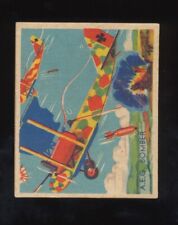 1934 National Chicle Sky Birds   A.E.G. Bomber  # 96   High # picture