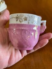 Antique Victorian Pink Luster Teacup picture