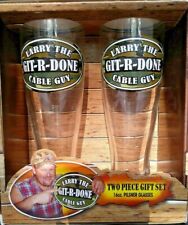 Beer Glasses Larry The Cable Guy 