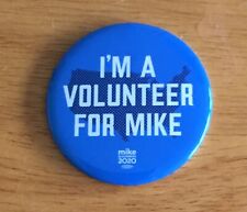 Mike Bloomberg Mayor NYC Official 2020 President Campaign Button Pin Volunteer picture