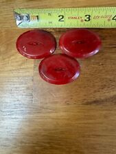 3 oblong red vintage bottoms as found local estate picture