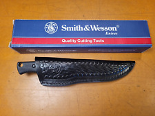 Vintage Smith & Wesson Model 640 Fixed Blade Knife in Box picture