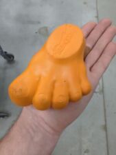 Vtg 1996 Nick And Nerf Nickelodeon Foam Foot Orange Squishy Chuck E Cheese Promo picture