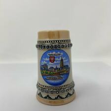 Gerz miniature stein travel souvenir Frankfurt 3 1/4” VTG picture