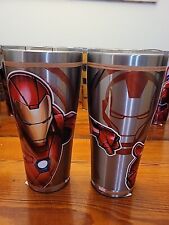NEW Marvel IRON MAN Tervis 30oz Large Stainless Steel Tumbler W/ Lid  picture
