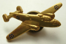WW2 B-25 Mitchell Aircraft Pin - AAF Bomber   Screw Back picture