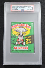 Rare 1986 GARBAGE PAIL KIDS GPK Topps Series 3 Sealed Pack-Graded PSA 8 picture