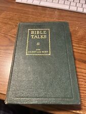 Watch Tower related Bible Talks For Heart And Mind - 1909 ORIGINAL 3rd Edition picture