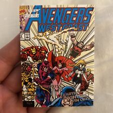 Marvel Fleer Ultra Avengers Earth’s Mightiest Spin Offs SO-8 West Coast Avengers picture