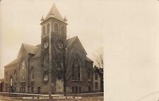 Church of Christ Traverse City Michigan MI 1914 Real Photo RPPC picture