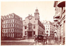  “Old City Hall” Old State House photo, Boston. Ca 1880s picture