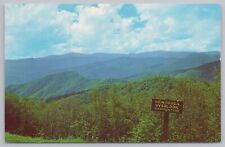 State View~Heintooga Overlook @ Great Smoky Mts Park~Vintage Postcard picture