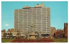 Hartford Connecticut c1960's Hilton Hotel, fountain, plaza picture