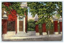 c1950's The Smyth Gateway On Legare St. View Columbia South Carolina SC Postcard picture