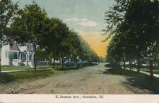 STOCKTON IL - East Benton Avenue - 1908 picture