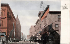 Altoona PA Pennsylvania - Eleventh Street - Blair County - Postcard - circa 1910 picture