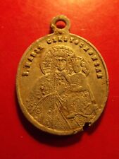 Poland 22 V 1910 PIUS XI MARIA Czestochowa Crownin Antique Medal pendant 0.76 gr picture
