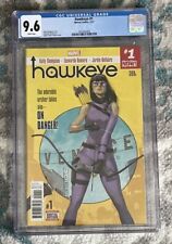 Hawkeye #1 (2017) Key 1st Kate Bishop Solo Title CGC 9.6 White Pages picture