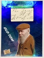 2022 THE BAR PIECES OF THE PAST OLD TOM MORRIS HAND WRITTEN DOCUMENT RELIC SSP picture
