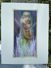 Rare Disney Theme Parks Darren Wilson Art Print Tinker Bell Fairy Fantasy picture
