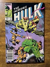 THE INCREDIBLE HULK 313 NEWSSTAND MIKE MIGNOLA COVER MARVEL COMICS 1985 picture
