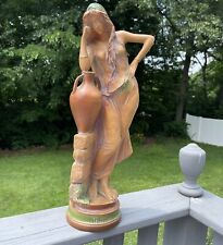 Vintage Rebecca At The Well #1102 Statue 18 Inches 1920s 20s Antique picture