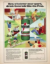 1977 Gatorade Plastic Squeeze Bottle Ad - Vintage Advertisement picture