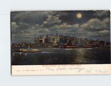 Postcard Riverfront by Night New York City New York USA picture