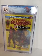 Despicable Deadpool #287 CGC 9.4 ASM 129 Homage Custom Label Lenticular Variant picture