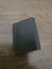 ANTIQUE MINIATURE Tiny BIBLE- 224 Pages Of The NEW TESTAMENT.  VG COND FOR AGE. picture
