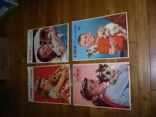 lot of 4 different A-TREAT soda advertising calendar tops picture