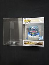 STITCH ON THE PEOPLEMOVER FUNKO POP FUNKO SHOP EXCLUSIVE #1165 + PROTECTOR  picture