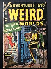 Adventures Into Weird Worlds #27 Pre Code Horror Golden Age Comic 1953 Good *A4 picture