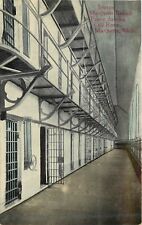 Postcard; Interior Marquette Branch Prison Cell Room, Marquette MI picture