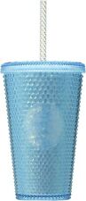Japan Starbucks Exclusive LE Icy Blue Grande Studded Tumbler 16oz Cold Cup New picture