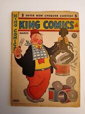 KING COMICS #107, King Comics 1945 Golden Age Comic, Gd  Popeye Blonde,  picture