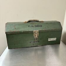 VINTAGE S-K Sherman Klove SK Tools Tombstone Toolbox w/ Tray - 19