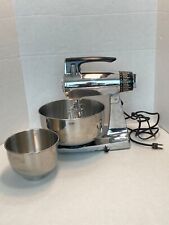 Vintage Sunbeam Mixmaster 12 Speed Stand Mixer with Bowls and Beaters picture