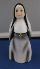 Vintage 1950's George Lefton Porcelain Nun Figurine Made in Japan Hand Painted picture