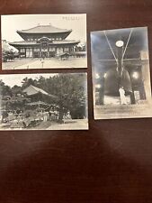 Vintage Nara Japan B&W Postcards  picture