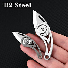 Mini Folding Blade Knife Keychain Pocket Knife Portable Outdoor Camping EDC Tool picture