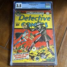 Detective Comics #73 (1943) - Batman Only Golden Age Scarecrow Cover - CGC 3.5 picture