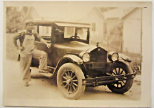 1922 or 1923 ESSEX Sedan, 1930 TEXAS FRONT license plate. b&w photo, 5