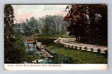 Philadelphia PA-Pennsylvania, Lincoln Drive, Fairmount Park, Vintage Postcard picture