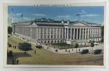 Vintage Postcard, Transportation, People, US Treasury, Washington DC, Unused picture
