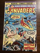 Marvel Comics The Invaders #1 1975 1st Team Appearance Of The Invaders VF picture