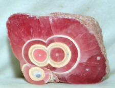 Magnificent Red Rhodochrosite crystal triple Bullseye Stalactite from Africa picture